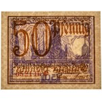 Danzig, 50 Pfennig 1919 - purple - PMG 66 EPQ