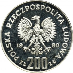 200 złotych 1980 Lake Placid