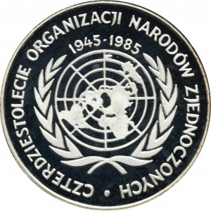 500 PLN 1985 40. Jahrestag der UNO