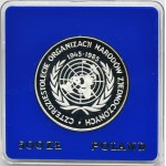 500 PLN 1985 40. Jahrestag der UNO