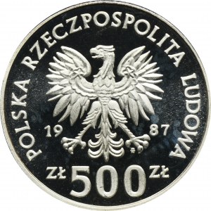 500 Zloty 1987 Kasimir III. der Große