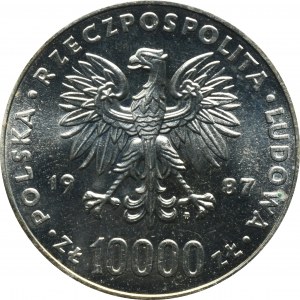 10.000 złotych 1987 Jan Paweł II