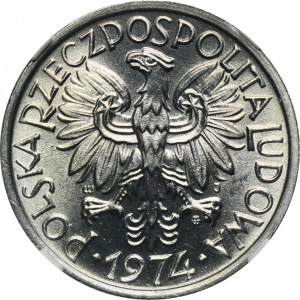 2 złote 1974 Jagody - NGC MS66