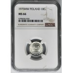 10 pennies 1975 - NGC MS66