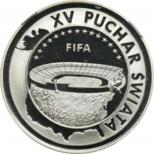 1,000 Gold 1994 XV World Cup - NGC PF68 UTRA CAMEO