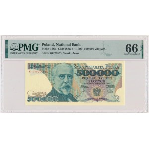 500,000 PLN 1990 - K - PMG 66 EPQ