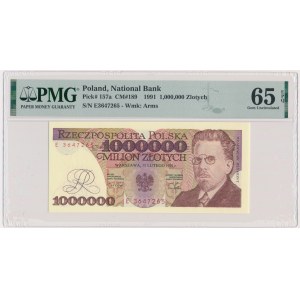1 milion złotych 1991 - E - PMG 65 EPQ