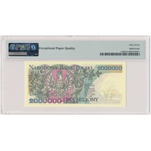 2 miliony złotych 1992 - B - PMG 67 EPQ