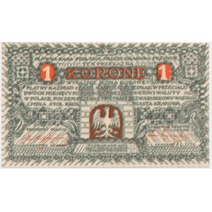 Krakau, 1. Krone 1919 - A -