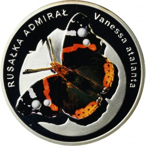 Fauna Poland Medal 2009 Rusalka Admiral