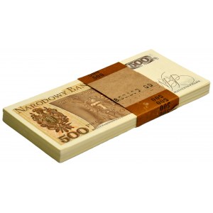 Unvollständiges Bankpaket 500 Gold 1982 - DY - (90 Stück).