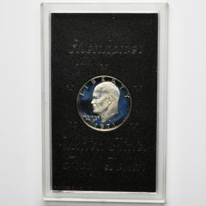 Zestaw, USA, Zestawy rocznikowe (4 szt.) oraz 1 Dolar 1971