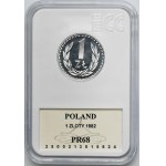 1 Zloty 1982 - LUSTRZANKA, dickes Datum