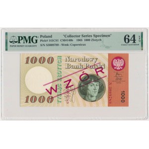 1.000 złotych 1965 - WZÓR - S - PMG 64 EPQ