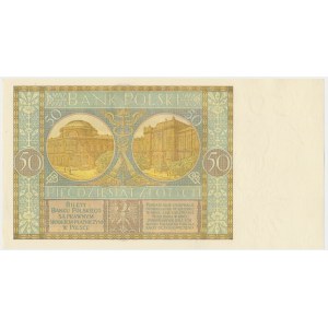 50 złotych 1929 - Ser.DL. -