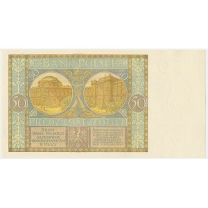 50 złotych 1929 - Ser.DL. -