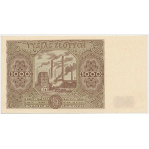 1,000 zloty 1947 - K -.