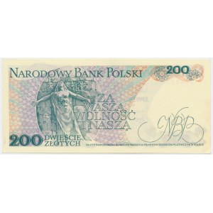 200 złotych 1976 - T - rzadka seria