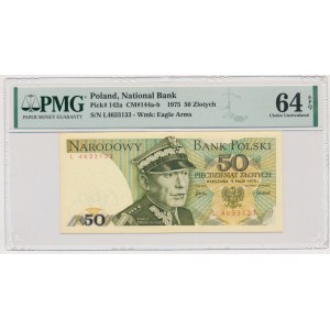 50 gold 1975 - L - PMG 64 EPQ