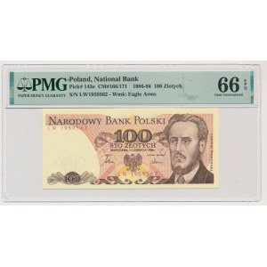 100 złotych 1986 - LW - PMG 66 EPQ