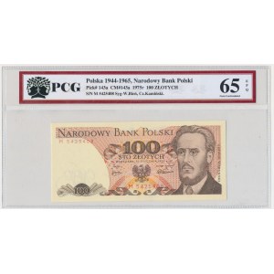 100 złotych 1975 - M - PCG 65 EPQ