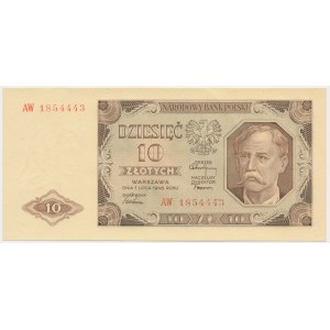 10 złotych 1948 - AW -