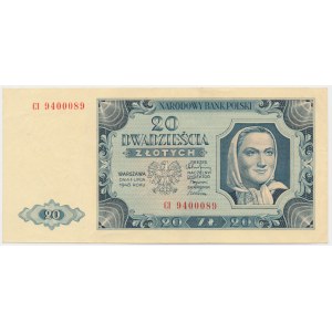 20 złotych 1948 - CI -