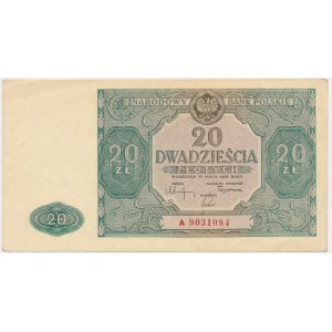 20 Zloty 1946 - A -