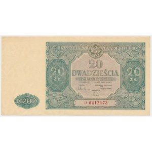 20 złotych 1946 - D -