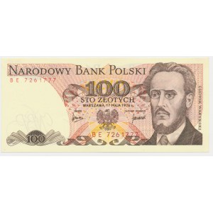 100 złotych 1976 - BE -