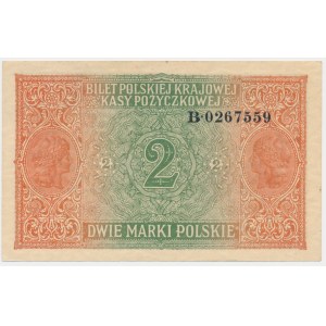 2 marks 1916 - General - B -.