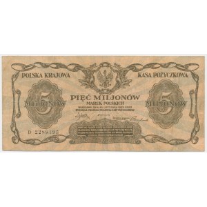 5 milionów marek 1923 - D -