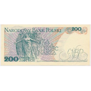 200 złotych 1976 - B - rzadka seria
