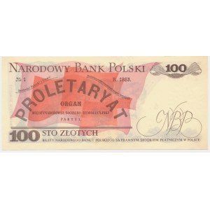 100 Zloty 1975 - Z - seltene Serie