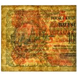 5 pennies 1924 - left half -
