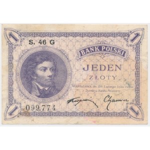 1 złoty 1919 - S.46 G -