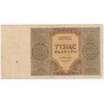 1.000 złotych 1945 - Dh - rzadka seria zastępcza