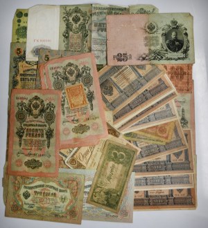 Rosja, zestaw banknotów (58 szt.)