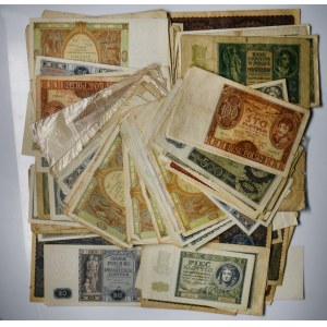Zestaw, mix polskich banknotów (ok. 190)