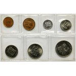 Set, Coins from around the world in sets (8 pcs.)