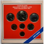 Set, African, Asian and Australian coins, Vintage sets (5 pcs.)