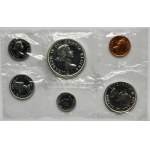 Set, Canada, Uncirculated and specimens coin year set (5 pcs.)