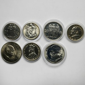 Set, European coins (7 pcs.)