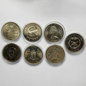 Set, coins of the World (7 pcs.)