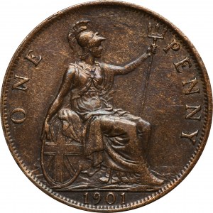 Great Britain, Victoria, 1 Penny London 1901