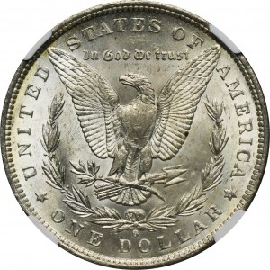 USA, 1 Dollar New Orlean 1884 O - NGC MS61 - Morgan