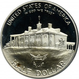 USA, 1/2 Dolara San Francisco 1982 S - 250-ta Rocznica urodzin Jerzego Washingtona