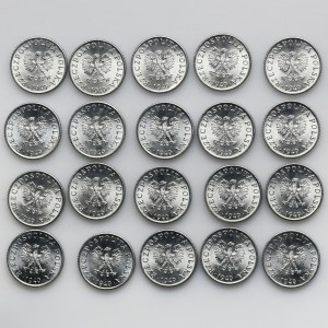 Set, 1 penny 1949 (20 pieces).