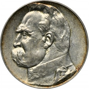 Piłsudski, 5 złotych 1938