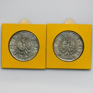Zestaw Piłsudski, 10 złotych (2 szt.)